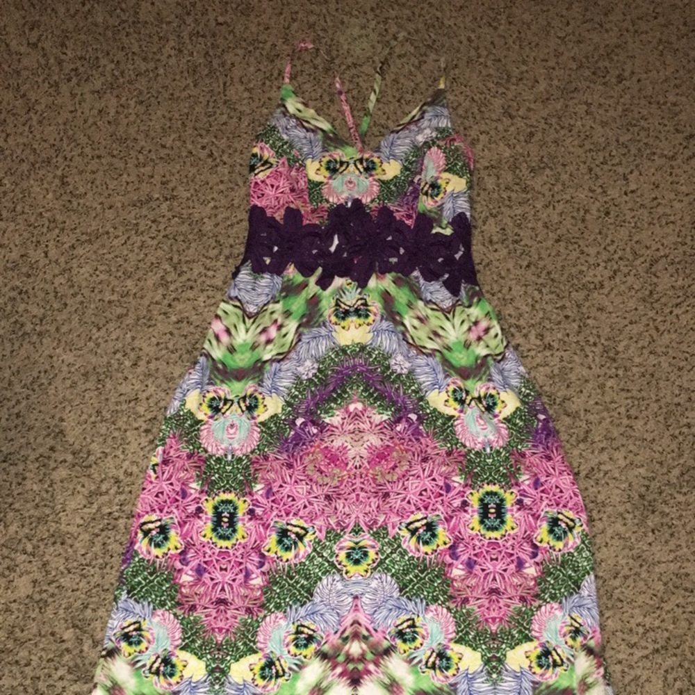 Colorful maxi dress